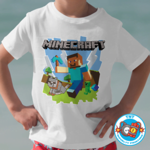 BOYS SHIRT, MINECRAFT BOYS SHIRT, GAMER BOYS SHIRT