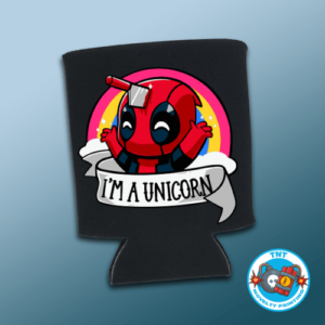 COOLER, DEADPOOL COOLER, SUPEREHERO COOLER, MARVEL COMICS COOLER, UNICORN COOLER