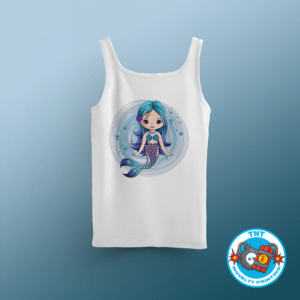 GIRLS TANK TOP, MERMAID GIRLS TANK TOP