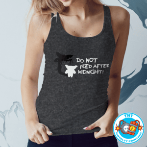 LADIES TANK TOP, GREMLINS LADIES TANK TOP, RETRO LADIES TANK TOP