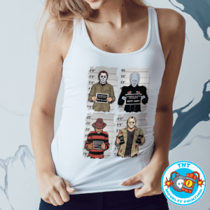 LADIES TANK TOP, HORROR LADIES TANK TOP, MUGSHOTS LADIES TANK TOP