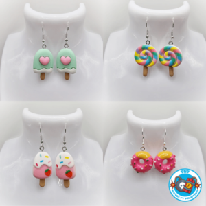 EARRINGS, EARRINGS SWEET TREAT LOLLYMIX