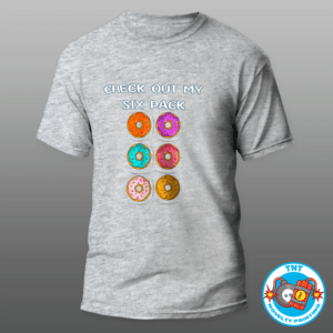 MENS SHIRT, CHECK OUT MY 6 PACK MENS SHIRT, 6 PACK MENS SHIRT, DONUT MENS SHIRT, FUNNY MENS SHIRT