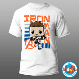 MENS SHIRT, FUNKO SHIRT, IRON MAN SHIRT, AVENGERS SHIRT, SUPERHEROS SHIRT