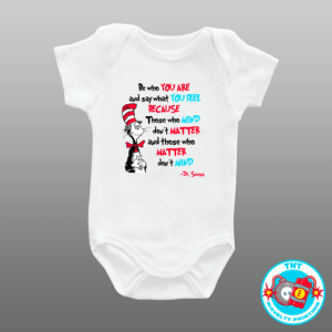 BABY ROMPER, ROMPER, CAT IN THE HAT ROMPER, FUNNY ROMPER, CUTE ROMPER, DR SEUSS ROMPER