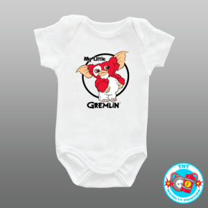 BABY ROMPER, ROMPER, MY LITTLE GREMLIN ROMPER, FUNNY ROMPER, CUTE ROMPER, RETRO ROMPER