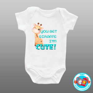 BABY ROMPER, ROMPER, GIRAFFE ROMPER, CUTE ROMPER, FUNNY ROMPER