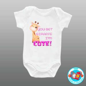 BABY ROMPER, ROMPER, GIRAFFE ROMPER, CUTE ROMPER, FUNNY ROMPER