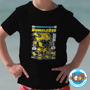 BOYS SHIRT, TRANSFORMERS SHIRT, BUMBLE BEE SHIRT, FUNKO SHIRT, CARTOON SHIRT, RETRO SHIRT