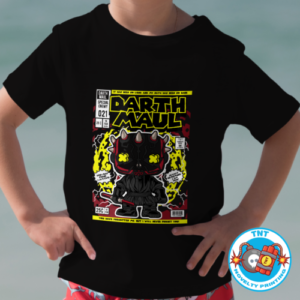 BOYS SHIRT, DARTH MAUL SHIRT, STAR WARS SHIRT, CLONE WARS SHIRT, CARTOON SHIRT, SCI-FI SHIRT, FUNKO SHIRT