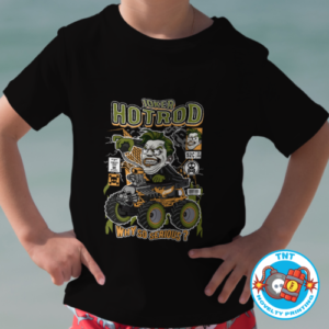 BOYS SHIRT, JOKER SHIRT, FUNKO SHIRT, HOTROD SHIRT, VILLIAN SHIRT, COMIC SHIRT, DC COMICS SHIRT