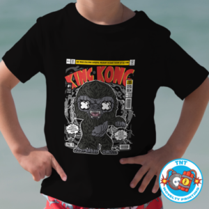 BOYS SHIRT, KING KONG SHIRT, FUNKO SHIRT, GORILLA SHIRT, VILLIAN SHIRT