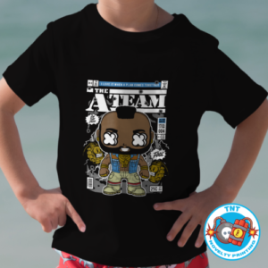 BOYS SHIRT, FUNKO SHIRT, A TEAM SHIRT, MR T SHIRT,