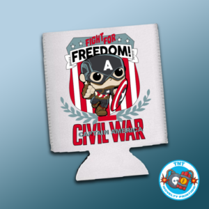 CCOLER, CAPTAIN AMERICA TANK TOP, ENDGAME COOLER, CIVIL WAR COOLER, MARVEL COOLER, AVENGERS COOLER, FUNKO COOLER, SUPERHERO COOLER