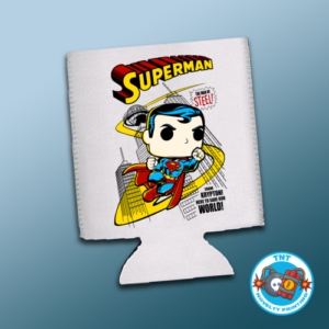 COOLER, SUPERMAN COOLER, DC COMICS COOLER, COMIC COOLER, FUNKO COOLER, SUPERHERO COOLER, MAN OF STEEL COOLER