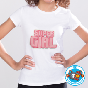 GIRLS SHIRT, SUPER GIRL SHIRT