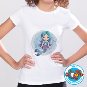 GIRLS SHIRT, MERMAID SHIRT