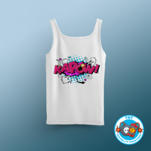 GIRLS TANK TOP, KAPOW TANK TOP