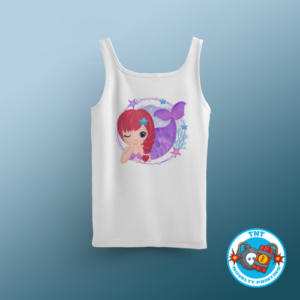 GIRLS TANK TOP, MERMAID TANK TOP