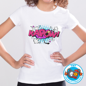 GIRLS SHIRT, KAPOW SHIRT,