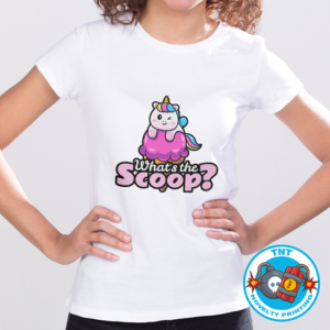 GIRLS SHIRT, UNICORN SHIRT, ICE CREAM SHIRT, FUNNY SHIRT, WITTY SHIRT, WHATS THE SCOOP SHIRT