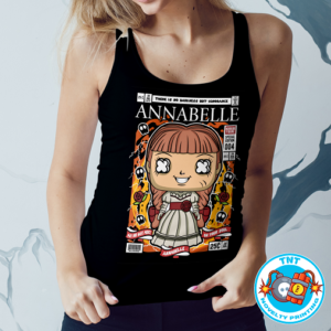 LADIES TANK TOP ANNABELLE TANK TOP, HORROR TANK TOP, FUNKO TANK TOP,