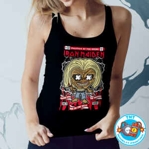 LADIES TANK TOP, IRON MAIDEN TANK TOP, FUNKO TANK TOP, ROCK TANK TOP, METAL TANK TOP, 80S TANK TOP