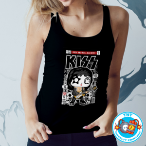 LADIES TANK TOP, KISS TANK TOP, METAL TANK TOP, 80S TANK TOP, FUNKO TANK TOP, ROCK TANK TOP