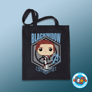 TOTE BAG, BLACK WIDOW TOTE BAG, AVENGERS TOTE BAG, MARVEL TOTE BAG, FUNKO TOTE BAG, SUPERHERO TOTE BAG, COMIC TOTE BAG