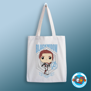 TOTE BAG, BLACK WIDOW TOTE BAG, MARVEL TOTE BAG, AVENGERS TOTE BAG, FUNKO TOTE BAG, SUPERHERO TOTE BAG, COMICS TOTE BAG