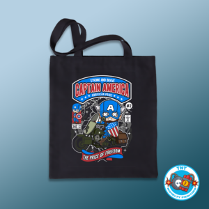 TOTE BAG, CAPTAIN AMERICA TOTE BAG, AVENGERS TOTE BAG, MARVEL TOTE BAG, FUNKO TOTE BAG, SUPERHERO TOTE BAG