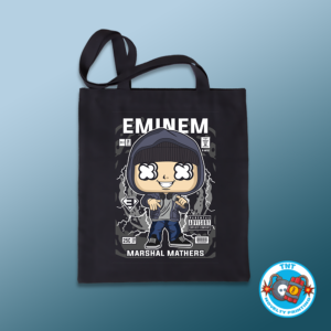 TOTE BAG, EMINEM TOTE BAG, FUNKO TOTE BAG, RAPPER TOTE BAG, MARSHAL MATHERS TOTE BAG