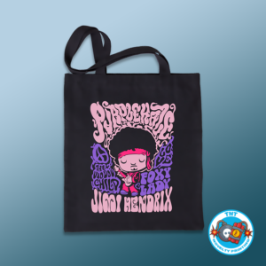 TOTE BAG, JIMI HENDRIX TOTE BAG, VOODOO CHILD TOTE BAG, FOXY LADY TOTE BAG, FUNKO TOTE BAG