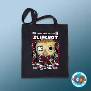 TOTE BAG, SLIPKNOT TOTE BAG, COREY TAYLOR TOTE BAG, METAL TOTE BAG, FUNKO TOTE BAG