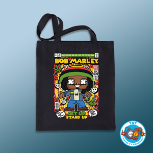 TOTE BAG, BOB MARLEY TOTE BAG, WEED TOTE BAG, FUNKO TOTE BAG, REGGAE TOTE BAG, GET UP STAND UP TOTE BAG