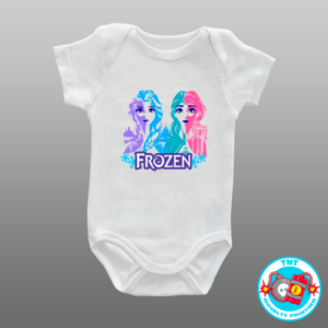 BABY ROMPER, FROZEN BABY ROMPER, ANNA AND ELSA BABY ROMPER