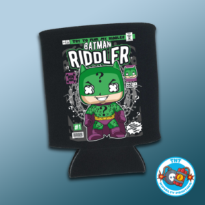 COOLER, RIDDLER COOLER, BATMAN COOLER, DC COMICS COOLER, COMIC COOLER, VILLIAN COOLER, FUNKO COOLER