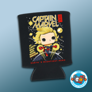 COOLER, CAPTAIN MARVEL COOLER, COMIC COOLER, MARVEL COOLER, FUNKO COOLER, SUPERHERO COOLER