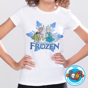 GIRLS SHIRT, FROZEN SHIRT, SNOWFLAKE SHIRT, ANNA AND ELSA SHIRT, OLAF SHIRT