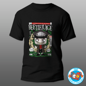 MENS SHIRT, BEETLEJUICE SHIRT, FUNKO SHIRT, HORROR SHIRT