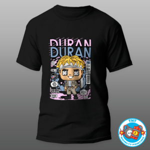 MENS SHIRT, DURAN DURAN SHIRT, 80S SHIRT, FUNKO SHIRT, DANCE SHIRT, POP SHIRT