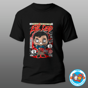 MENS SHIRT, EVIL DEAD SHIRT, ASH REVENGE SHIRT, ARMY OF DARKNESS SHIRT, FUNKO SHIRT, HORROR SHIRT