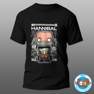 MENS SHIRT, HANNIBAL LECTER SHIRT, FUNKO SHIRT, HORROR SHIRT