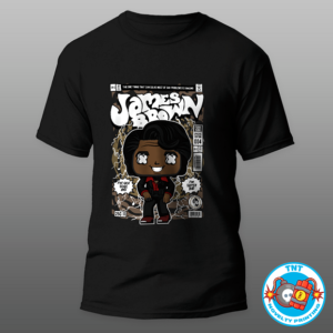 MENS SHIRT, JAMES BROWN SHIRT, FUNKO SHIRT