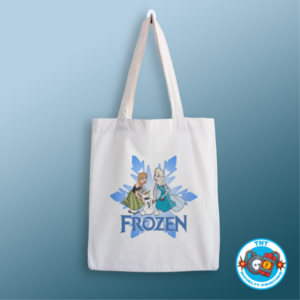 TOTE BAG, FROZEN TOTE BAG, ANNA AND ELSA TOTE BAG,