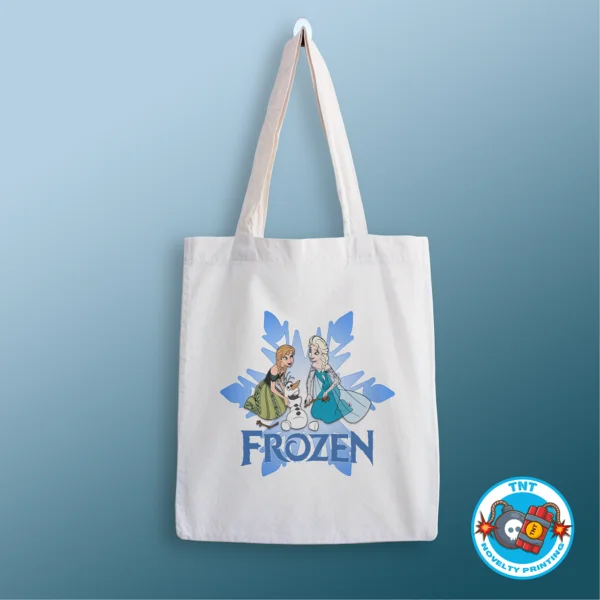 Frozen tote bag hotsell