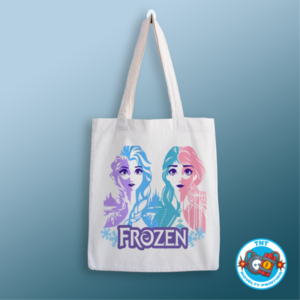 TOTE BAG, FROZEN TOTE BAG, ANNA AND ELSA TOTE BAG