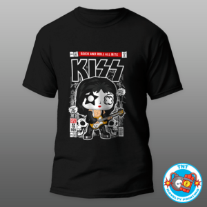 MENS SHIRT, KISS SHIRT, ROCK SHIRT, METAL SHIRT, FUNKO SHIRT