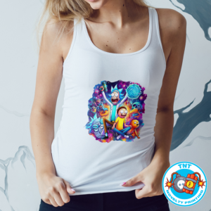 LADIES TANK TOP, RICK AND MORTY TANK TOP, ADULT SWIM TANK TOP, FUNNY TANK TOP, CARTOON TANK TOP,